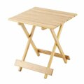 Kd Aparador 55 in. Foldable Pine End Table, Natural Color KD3275340